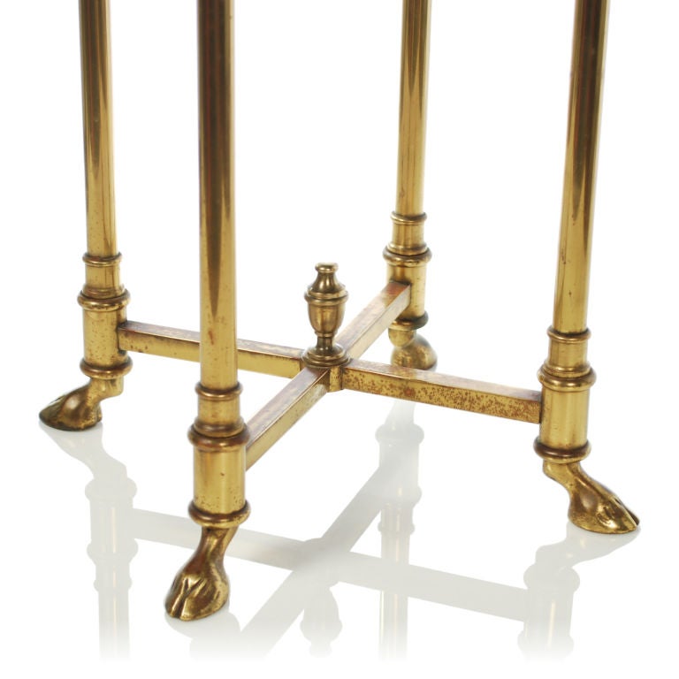 LaBarge Pedestal with Hoof Feet, Italian 2