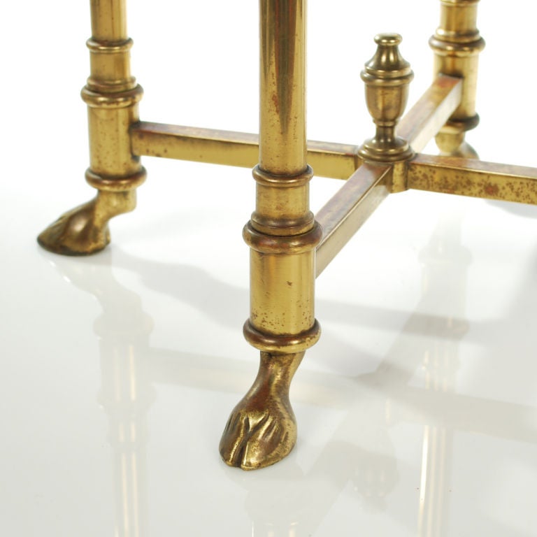 LaBarge Pedestal with Hoof Feet, Italian 3