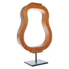 Used Acoustic Guitar Form / Mold  on custom swivel stand.