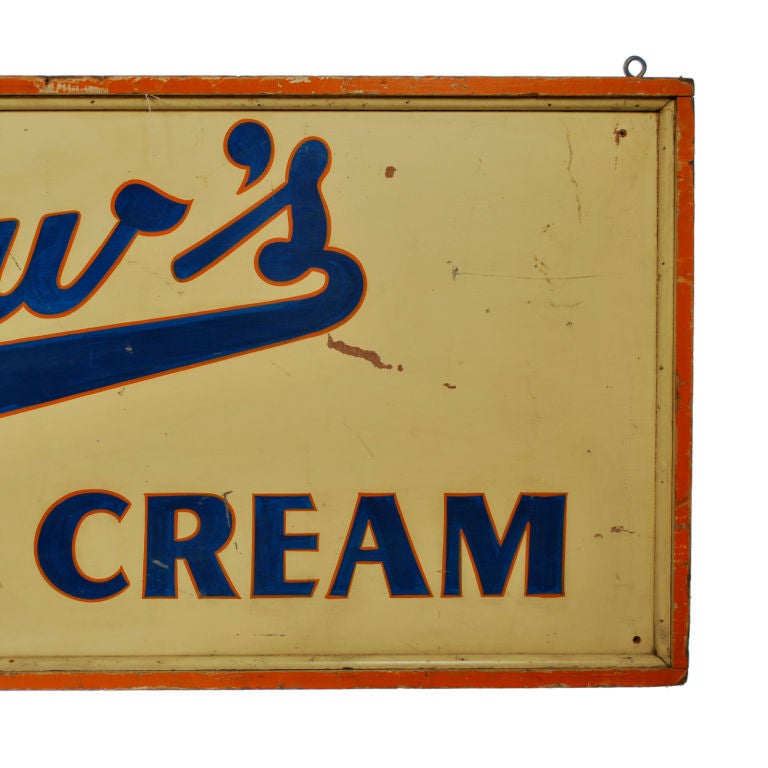Rakestraw's Ice Cream Sign, Since 1903 at 1stDibs