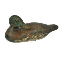 Antique Mallard Duck Decoy