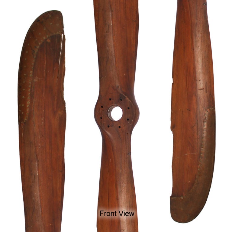 Very Large Authentic WW1 Era Wood Propeller