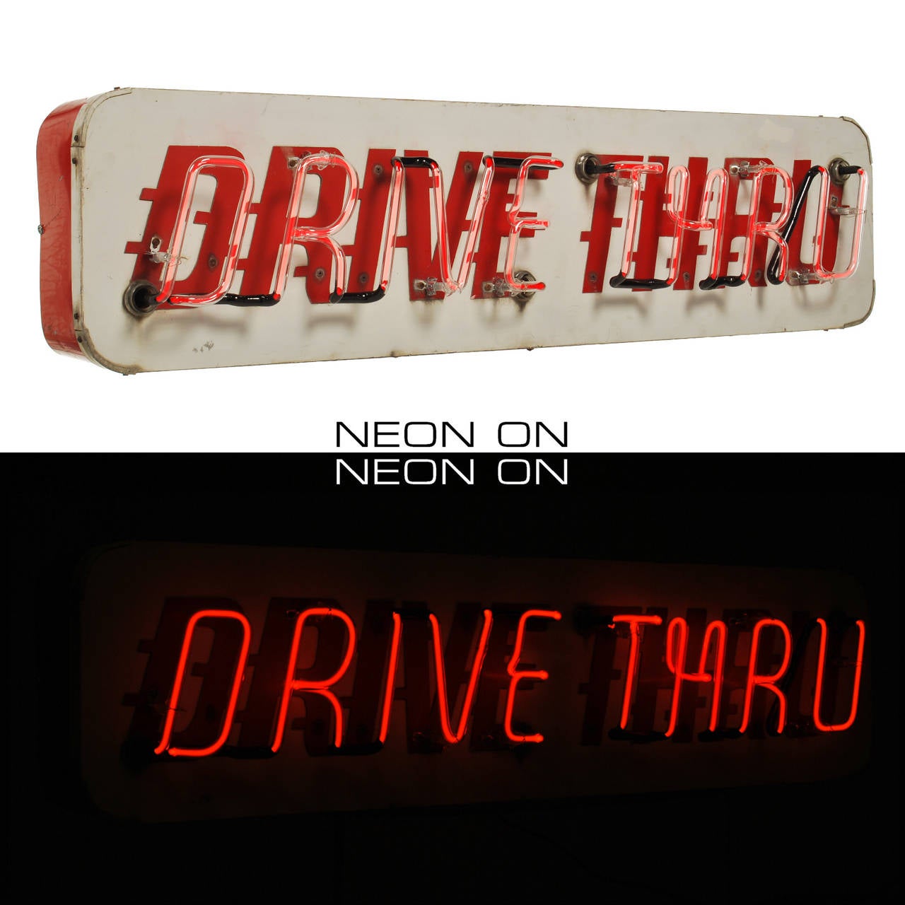 drive thru sign