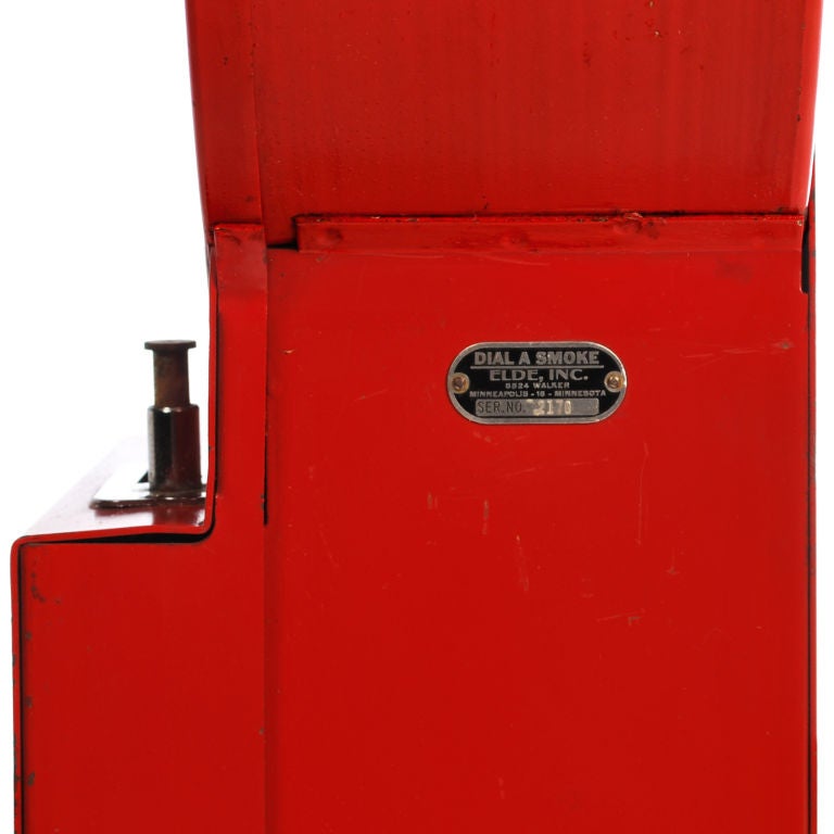 20th Century Dial A Smoke Cigarette Machine