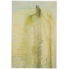 Content Signed Original Resin Painting 6513