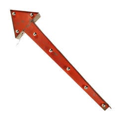 Vintage Double Sided Arrow Sign 6664