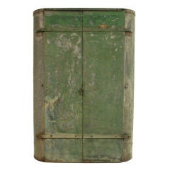 Used Large Industrial Double Door Locker Cabinet