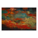 Water Garden, Signed Original Painting