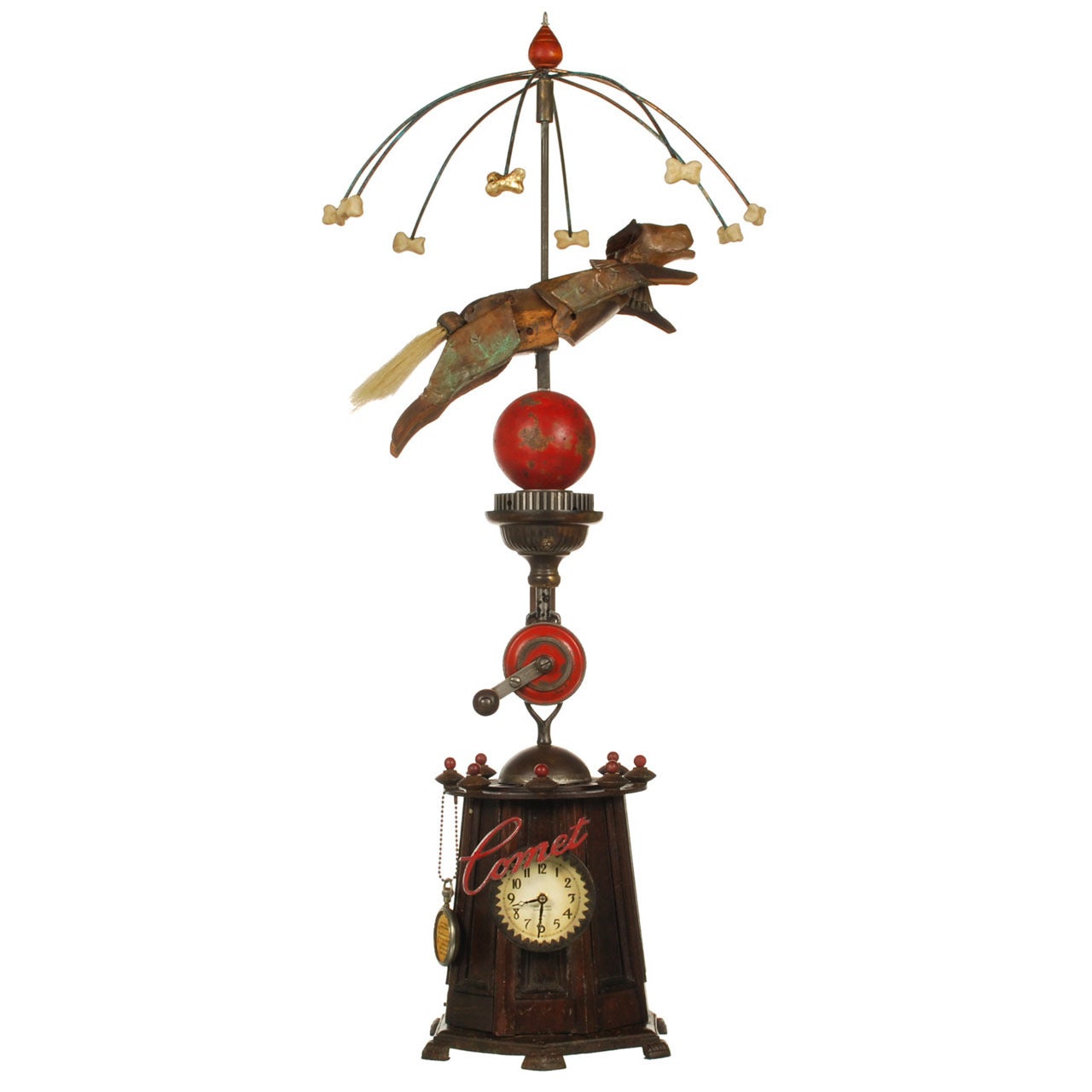 COMET Folk Art Clock