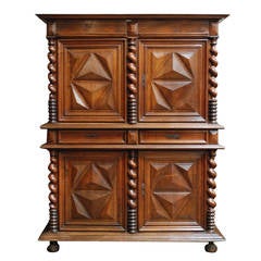 1730 French Mulberry Cabinet
