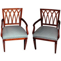 Pair of Gustavian Chairs, Circa 1900 Pair of Gustavian Chairs, Circa 1900