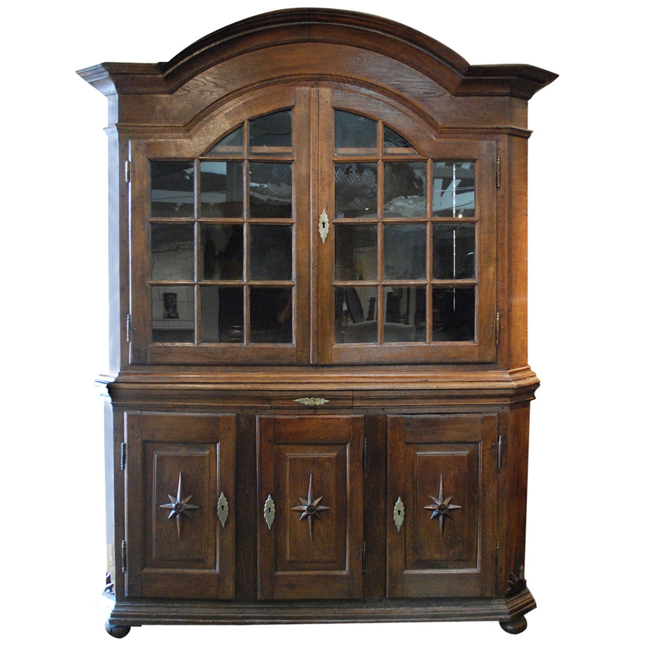 1760 Century Dutch Display Cabinet For Sale