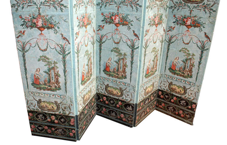 19th Century French Wallpaper Panels 2