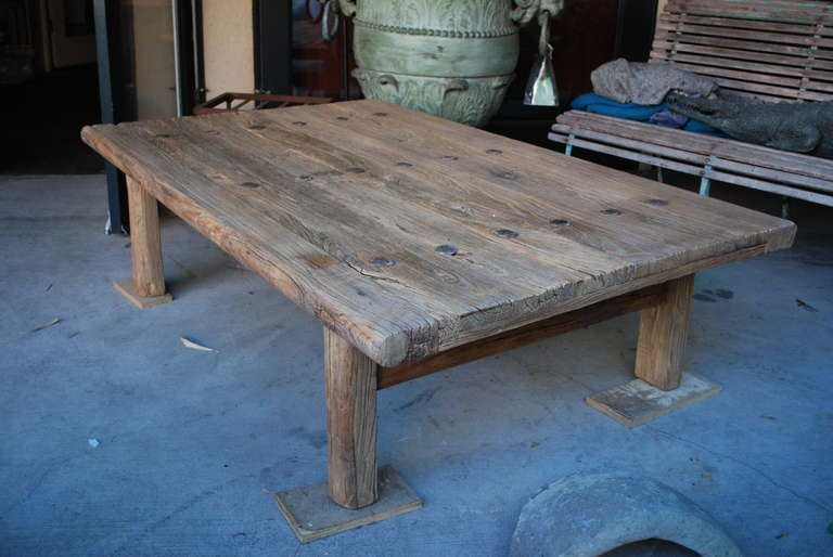 Chinese Weathered Coffee Table
