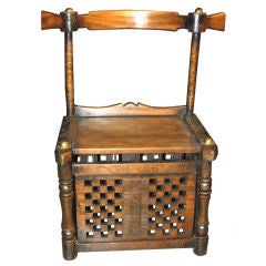 African Chieftains Chair, Early 20th Century