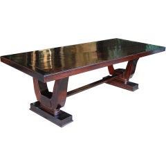 French Colonial Art Deco Table, circa 1930
