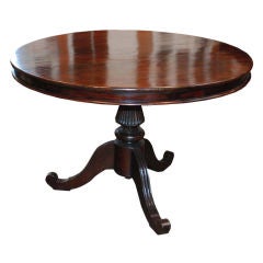 Sri Lankan Pedestal Table, Late 19th century