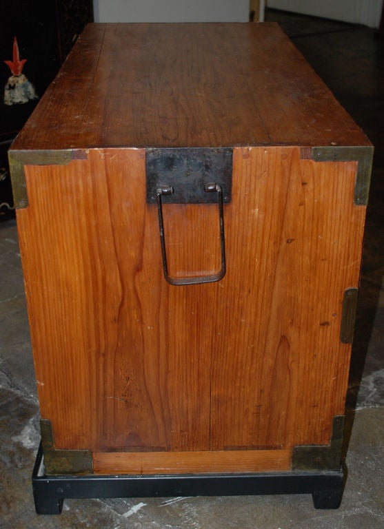 Joinery Japanese Tansu Chest on Stand, Early 20th century