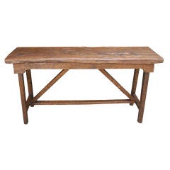 Indonesian Rural Console Table, 20th century