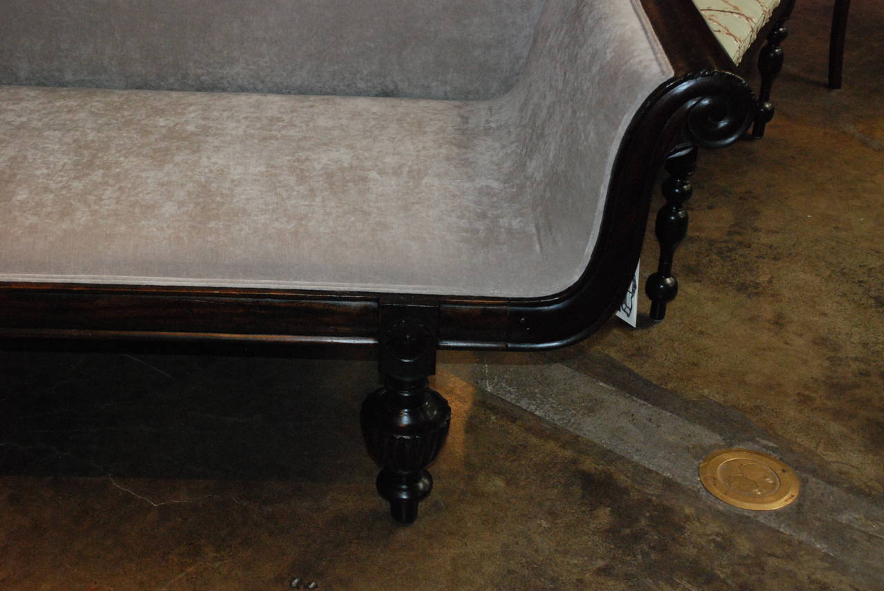 British Colonial Jakwood Sofa 2