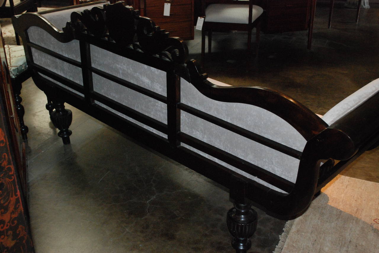 British Colonial Jakwood Sofa 5