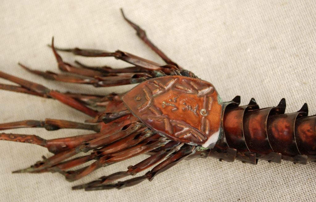 Japanese Copper Cray Fish, Early 20th century 1