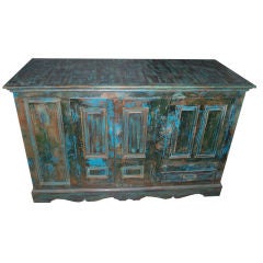 Indian Painted Cabinet, circa 1900