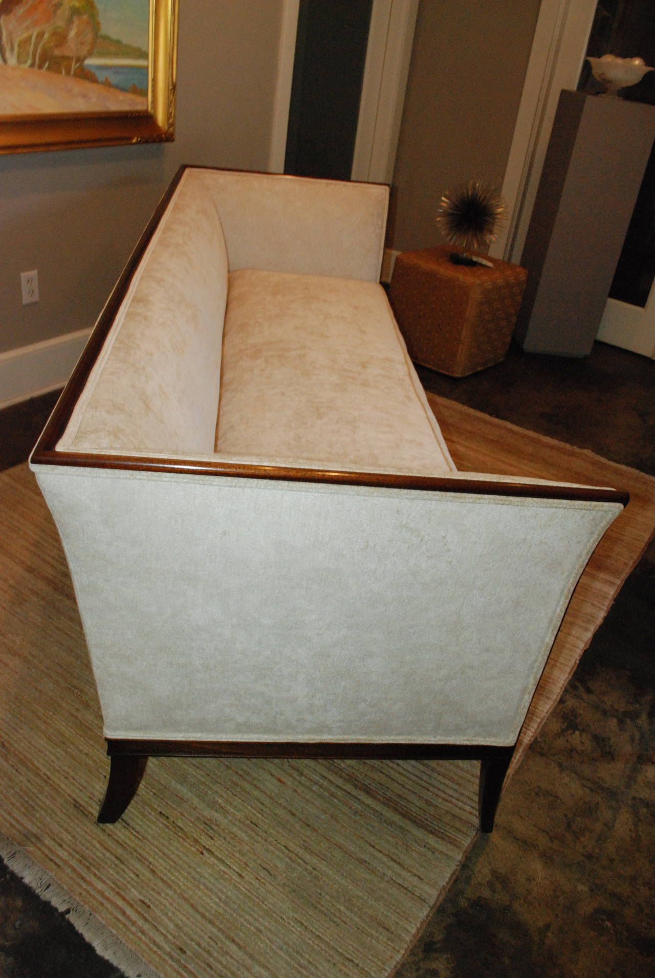 Albert Sofa Fully Upholstered In Good Condition In Pasadena, CA