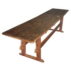 Danish Farm Table, circa 1830