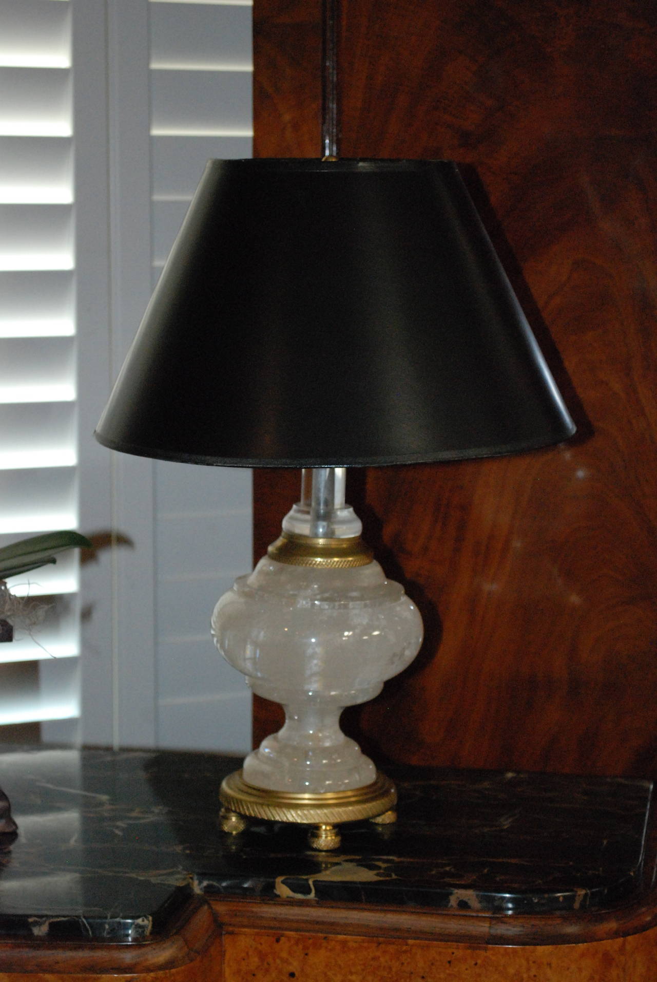 Pair of Rock Crystal Lamps 2