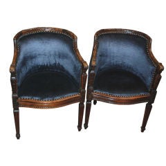 French Carved Chairs