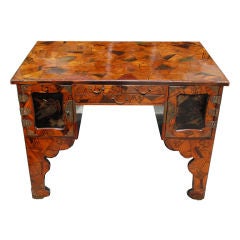 Japanese Parquetry Desk, Mid 19th century