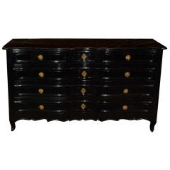 Antique French Painted Chest of Drawers, 19th century