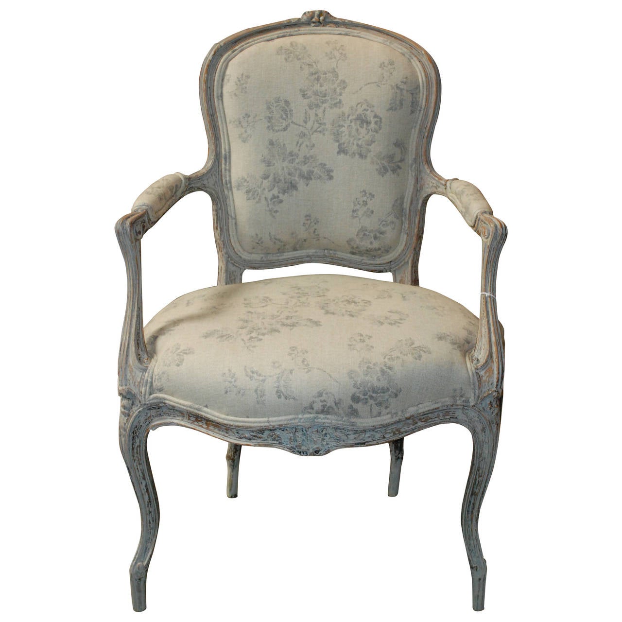 french rococo chair