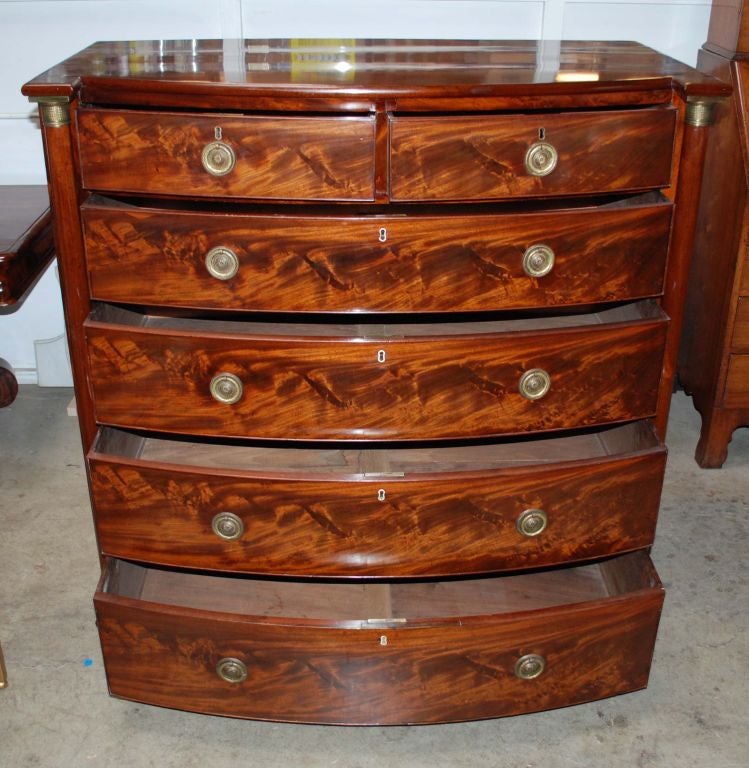 Mahogany Gentleman’s Chest, Late 19th century