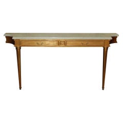 French Gilded Console Table, Early 20th Century French Gilded Console Table, Early 20th Century