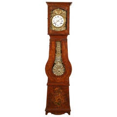 1860 Country French Morbier Clock