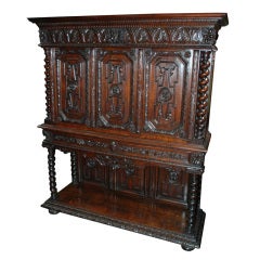 English Renaissance Revival Cabinet, Circa 1930 11