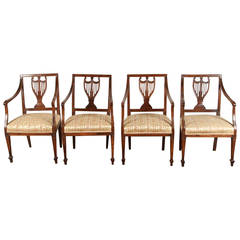 Set of Four 18th Century French Chairs 1