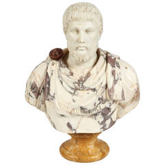 Early 20th Century Italian Marble Bust
