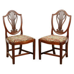 Pair of Early Georgian Chairs 1