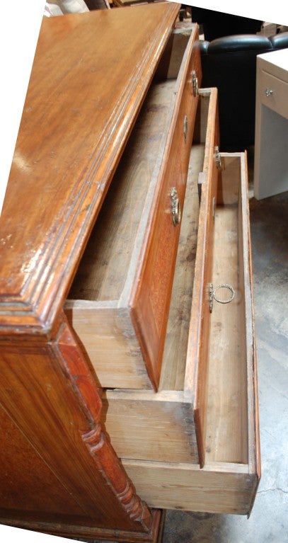 Danish Painted Chest of Drawers In Good Condition In Pasadena, CA