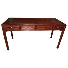Antique Chinese Double-sided desk, Qing Dynasty, 18th century