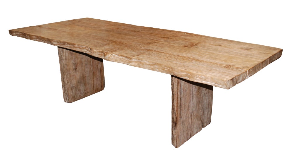 Indonesian Weathered Dining Table, 20th century