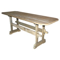 Antique Danish Farm Table,  19th Century