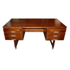 Vintage Kai Kristiansen Rosewood 6 Drawer Desk