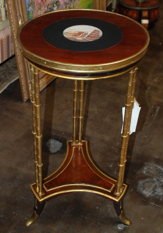 18th Century French Neoclassical  Micro-Mosaic Top Tables In Good Condition In Pasadena, CA