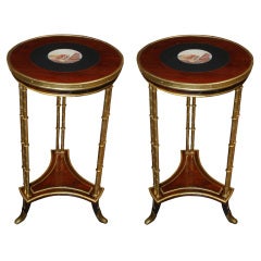 18th Century French Neoclassical  Micro-Mosaic Top Tables
