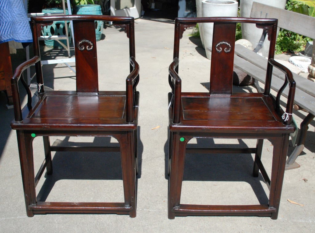 18th Century and Earlier Chinese Ming “Style” Chairs, 18th Century