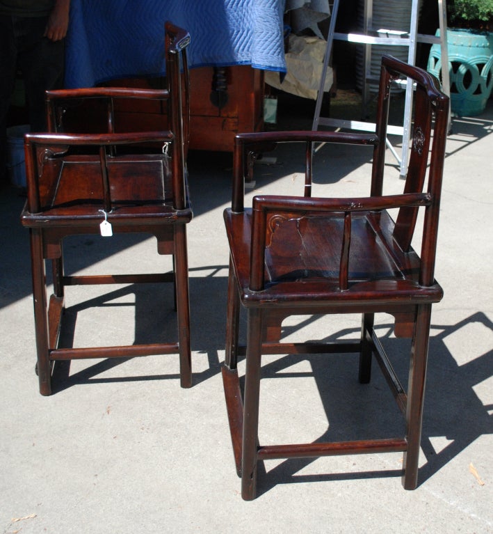Chinese Ming “Style” Chairs, 18th Century 1